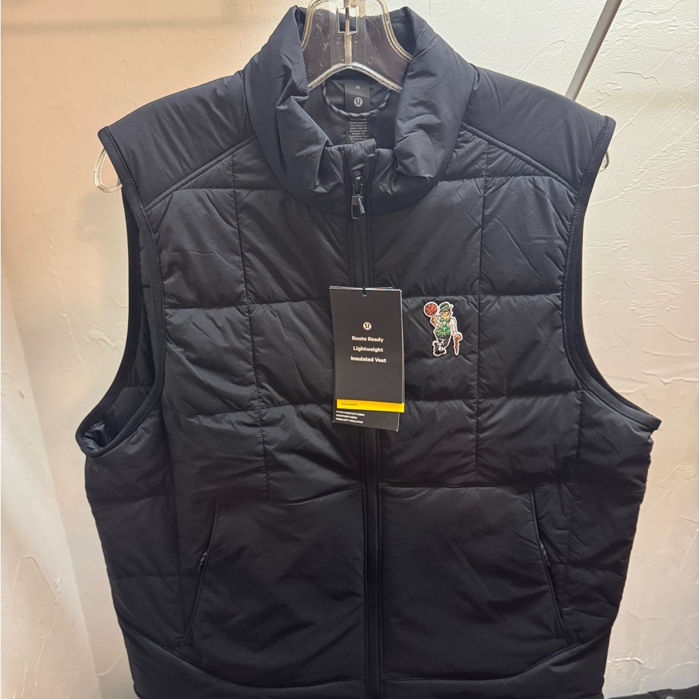 Lululemon Route Ready Lightweight Insulated Vest Celtics